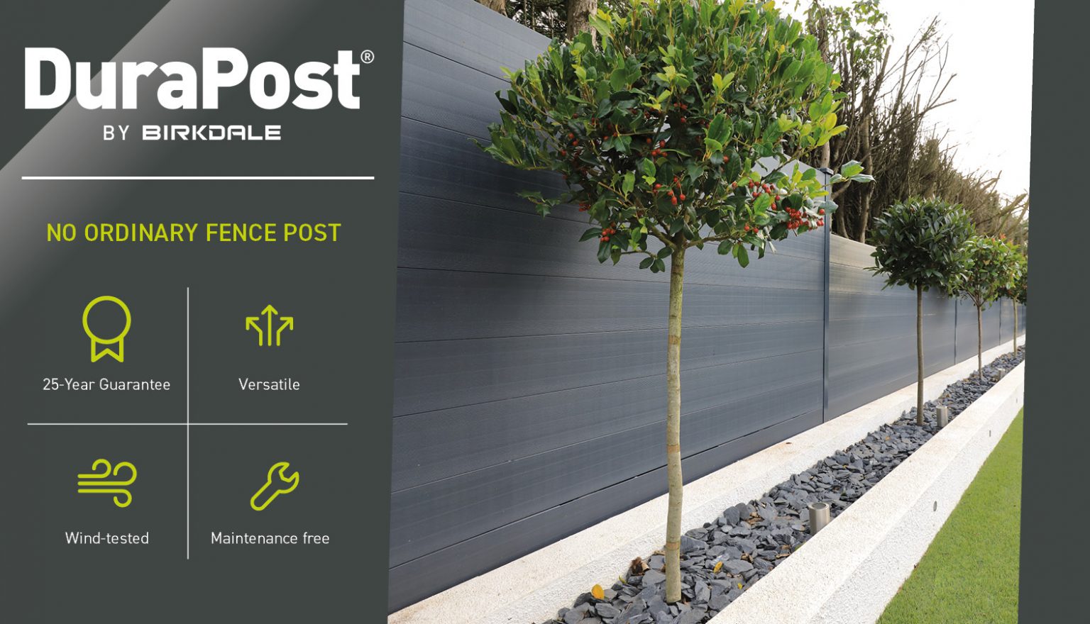 DuraPost Composite Gravel Boards Hampshire Solent Fencing